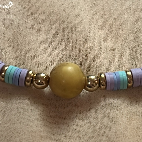 Heishi Beads Beach Bum in the Tropics Necklace - Picture 3 of 8